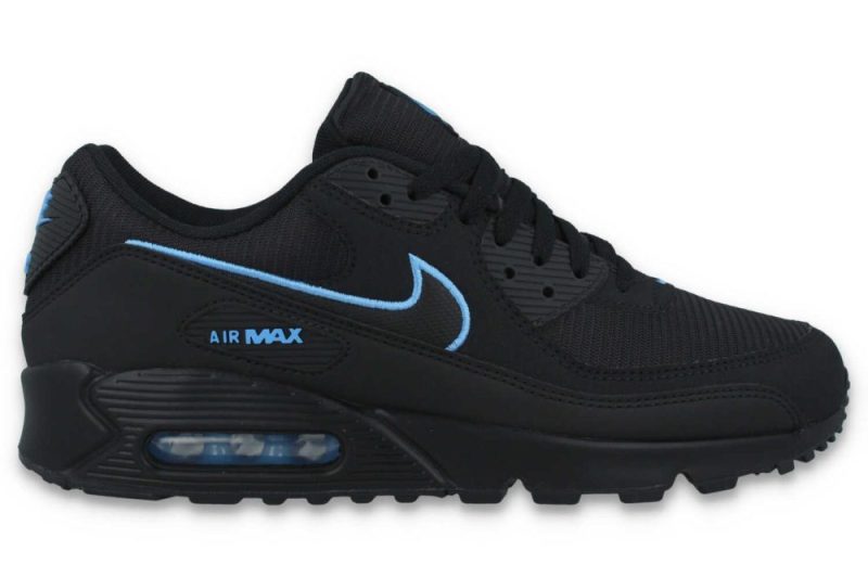 nike air max 90 schwarz blau fj4218 001 1