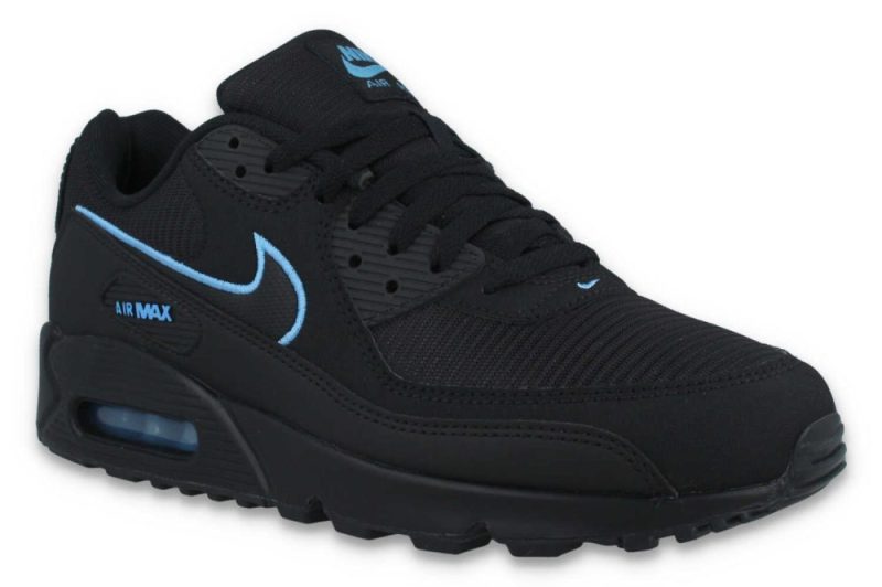 nike air max 90 schwarz blau fj4218 001 2