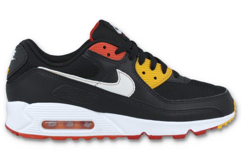 nike air max 90 schwarz rot gelb dj9250 001