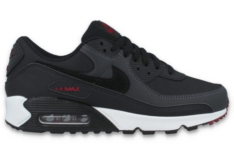 nike air max 90 schwarz weinrot dq4071 001 1