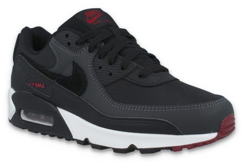 nike air max 90 schwarz weinrot dq4071 001 2