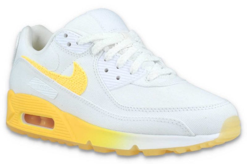 nike air max 90 w weiss gelb fj4548 100 2