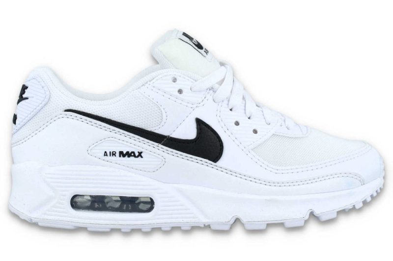 nike air max 90 w weiss schwarz dh8010 101 1