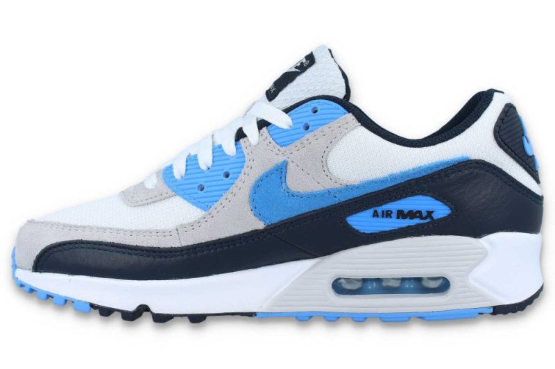 nike air max 90 weiss blau dq4071 101 3