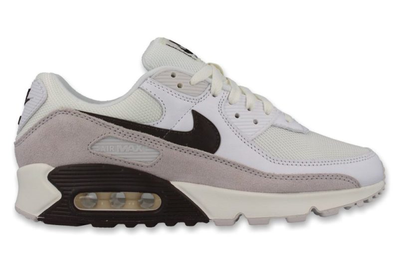 nike air max 90 weiss grau braun cw7483 100