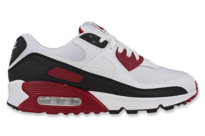 nike air max 90 weiss maroon ct4352 104