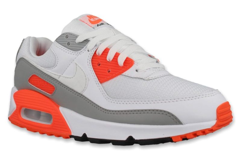 nike air max 90 weiss orange ct4352 103 1