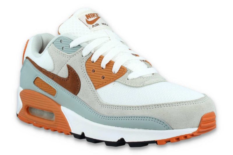 nike air max 90 weiss orange fn6958 100 2