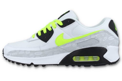 nike air max 90 weiss volt schwarz db0625 100 02