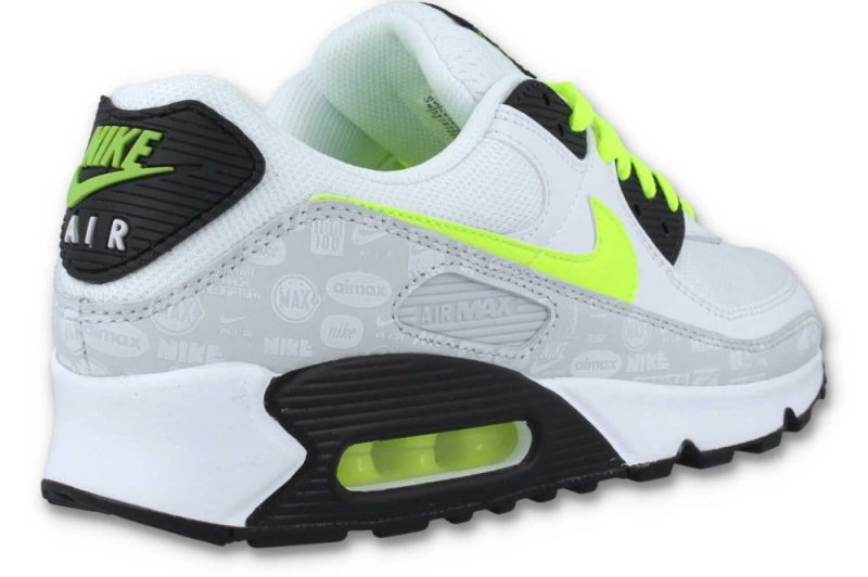 nike air max 90 weiss volt schwarz db0625 100 03