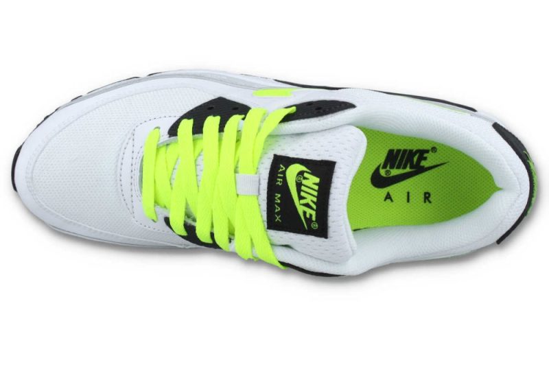 nike air max 90 weiss volt schwarz db0625 100 05