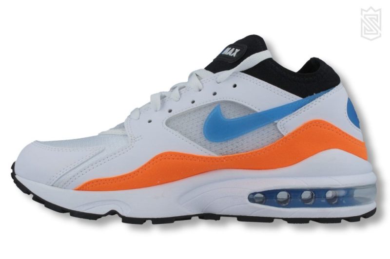 nike air max 93 weiss orange 306551 104 2