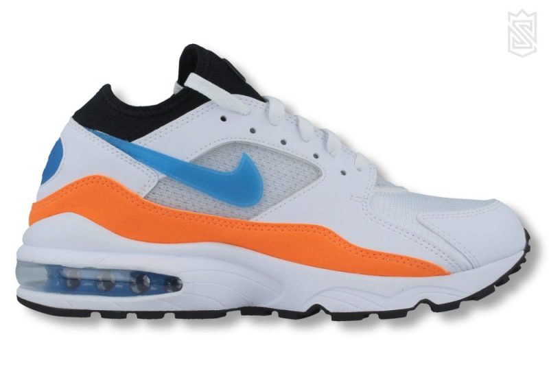 nike air max 93 weiss orange 306551 104