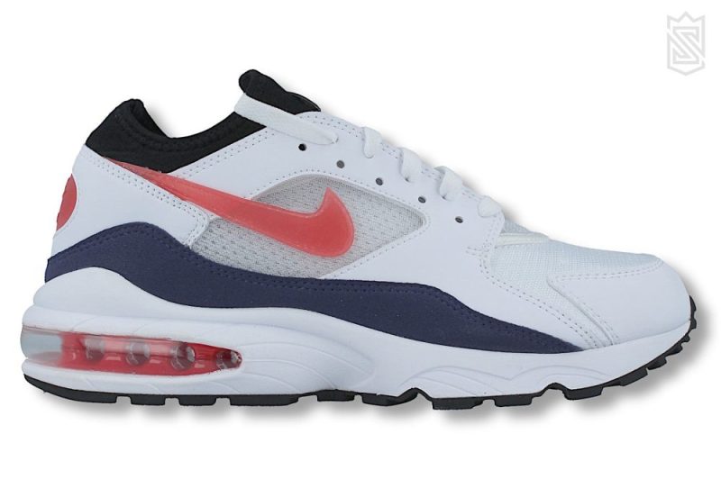 nike air max 93 weiss rot 306551 102