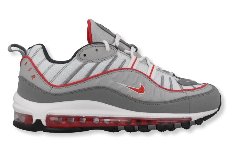 nike air max 98 grau rot ci3693 001