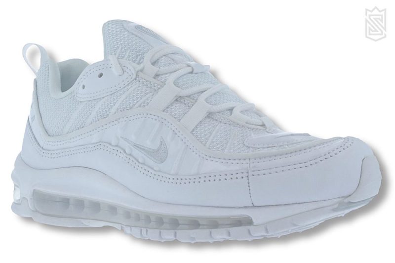 nike air max 98 triple white 640744 106 1