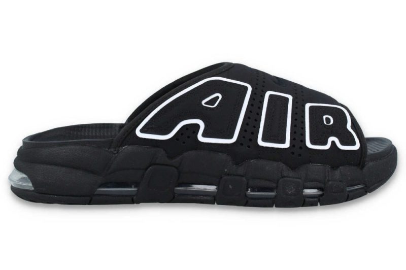 nike air more uptempo slide schwarz dv2132 001 1