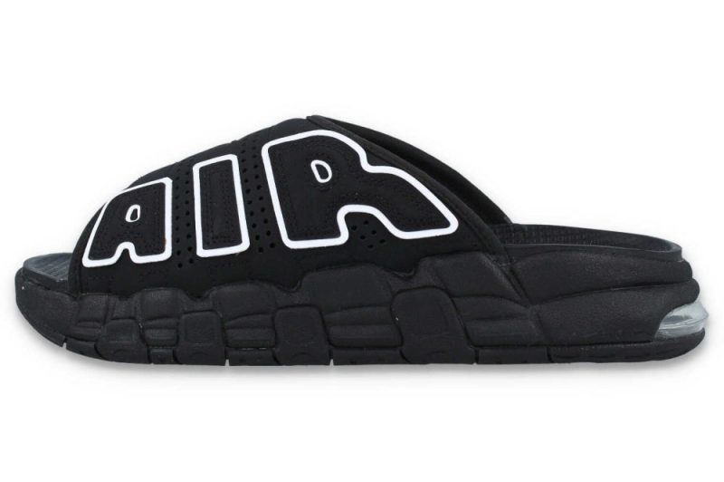 nike air more uptempo slide schwarz dv2132 001 3