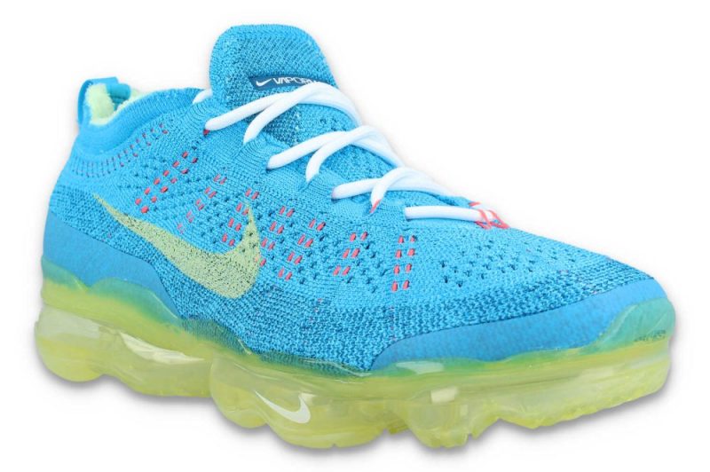 nike air vapormax 2023 flyknit blau gelb dv1678 400 2