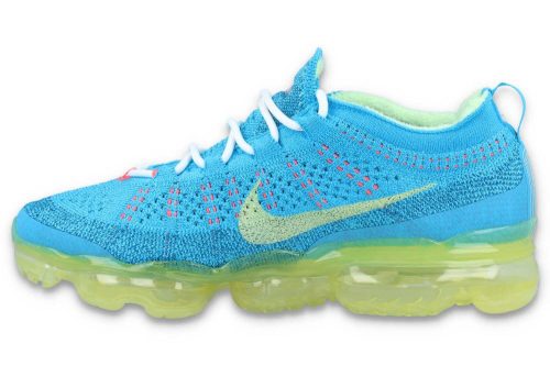 nike air vapormax 2023 flyknit blau gelb dv1678 400 3