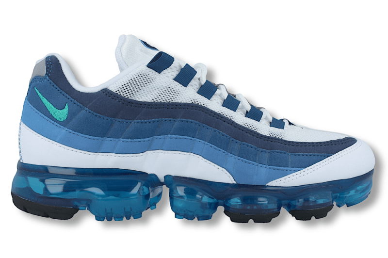 nike air vapormax 95 weiss blau aj7292 100