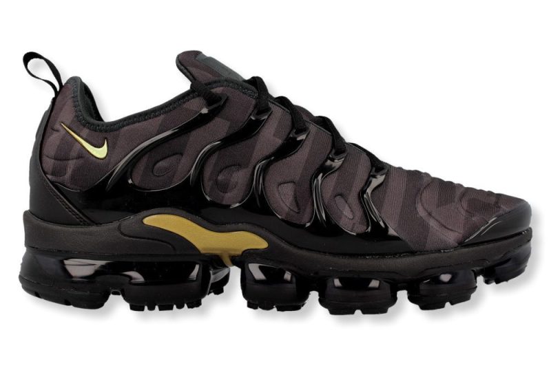 nike air vapormax plus schwarz gold cq4612 001