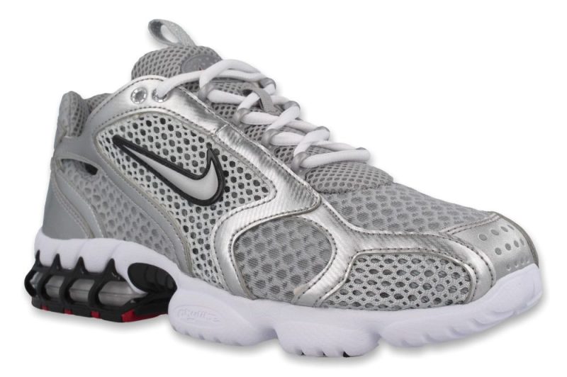 nike air zoom spiridon cage 2 silber cj1288 001 1