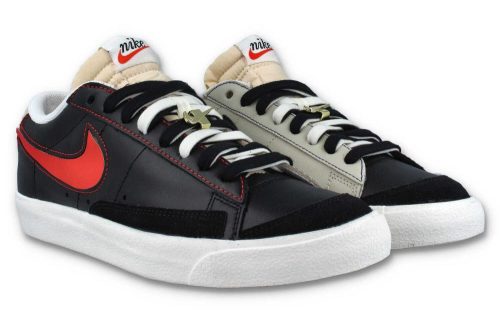 nike blazer low 77 premium schwarz beige dh4370 001 03