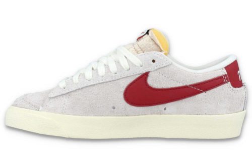 nike blazer low 77 vintage grau rot fq8060 100 3