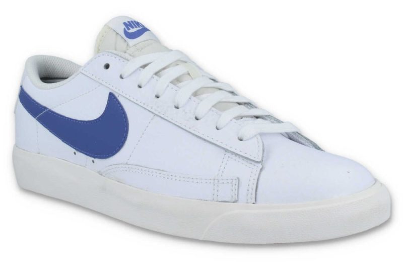 nike blazer low leather weiss blau ci6377 107 2