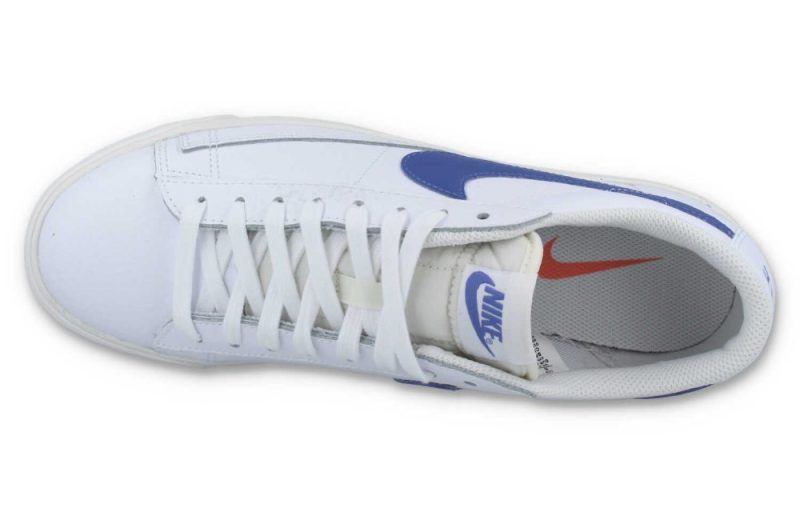 nike blazer low leather weiss blau ci6377 107 6