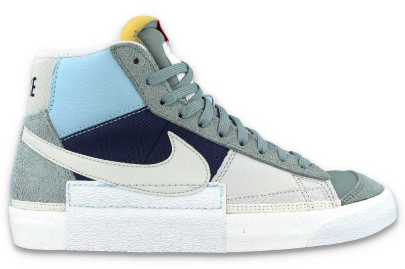 nike blazer mid pro club grau blau dq7673 300 1