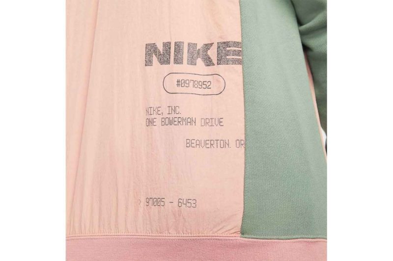 nike city made french terry pullover sweatshirt khaki pink dd5937 685 04