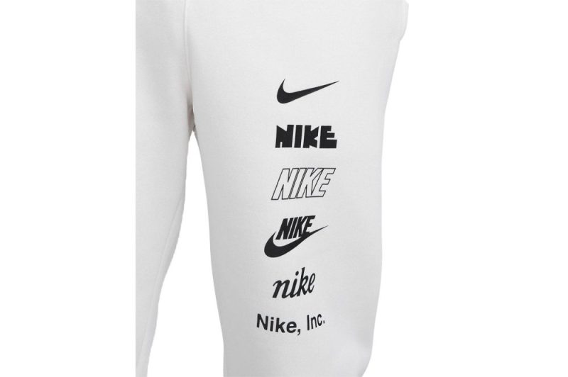 nike club fleece multilogo pant weiss dx0795 030 03