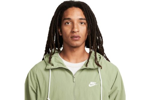 nike club woven full zip jacket gruen fb7397 386 03