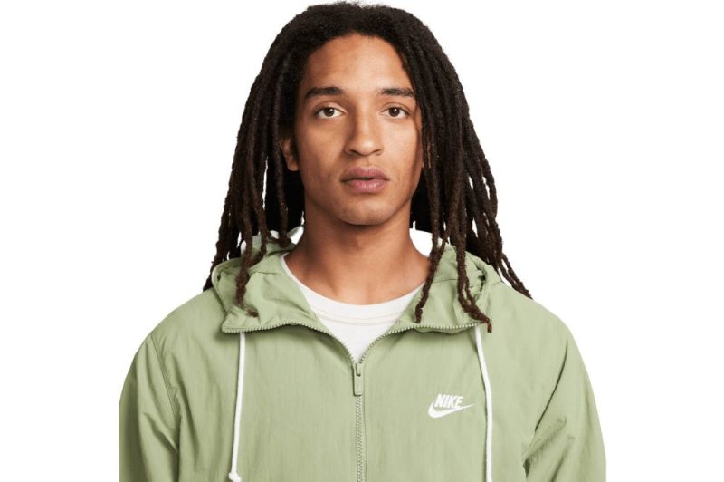 nike club woven full zip jacket gruen fb7397 386 03