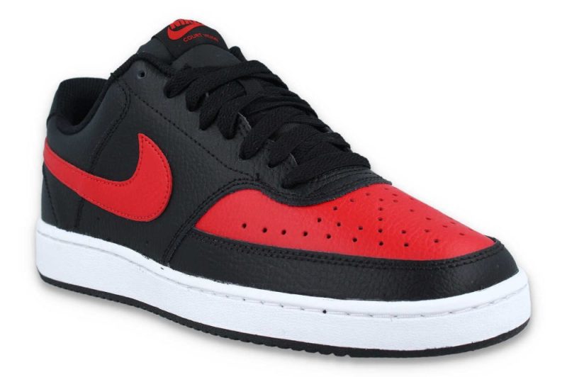 nike court vision low schwarz rot dv6488 001 02