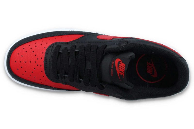 nike court vision low schwarz rot dv6488 001 06