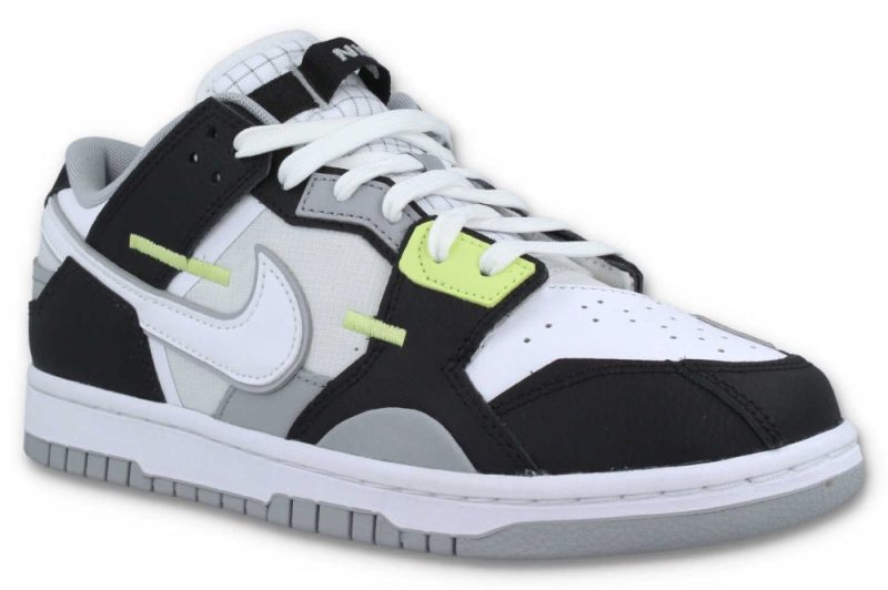 nike dunk scrap schwarz grau dc9723 001 2