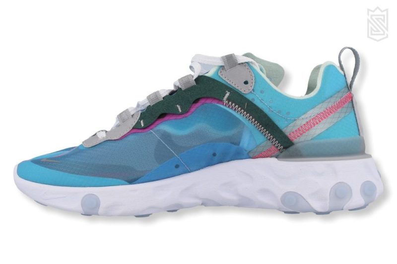 nike element react 87 blau pink aq1090 400 2