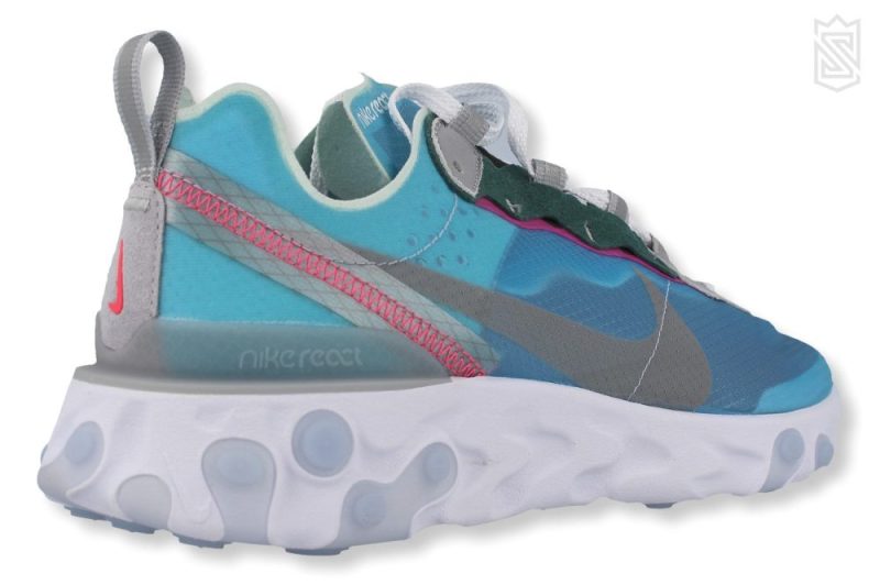 nike element react 87 blau pink aq1090 400 3