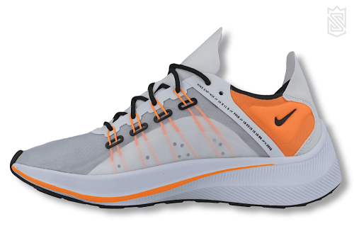 nike exp x14 orange weiss ao3095 100 2