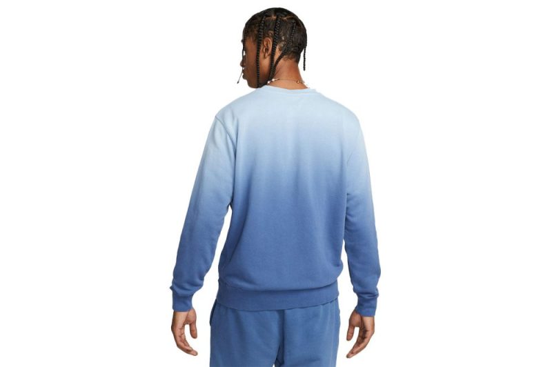 nike french terry dip dye crewneck blau dq4627 416 02