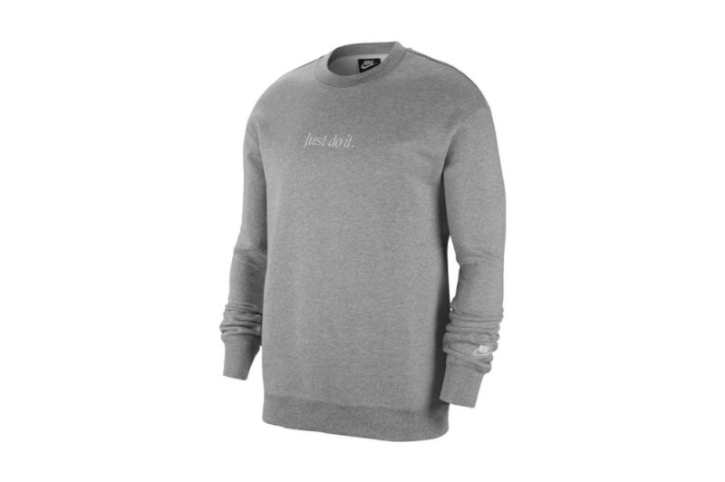 nike just do it nsw crewneck grau cd0414 063