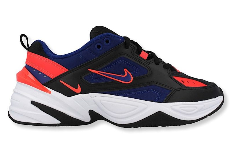 nike m2k tekno blau orange schwarz av4789 006