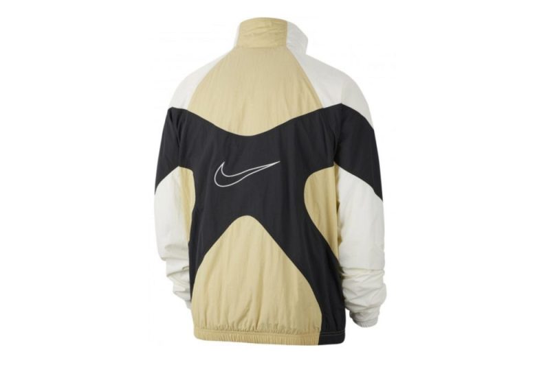 nike nsw reissue jacke beige weiss bv5210 783 1