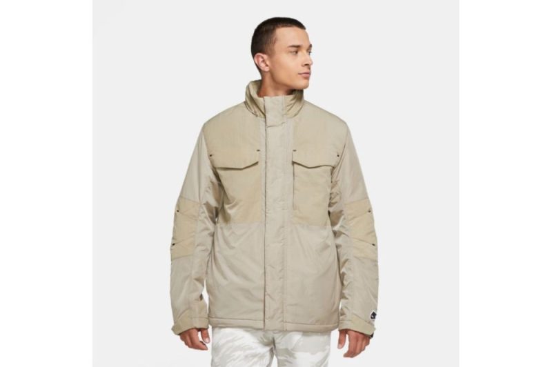 nike nsw synthetic fill repel m65 jacket beige cv5562 342 02