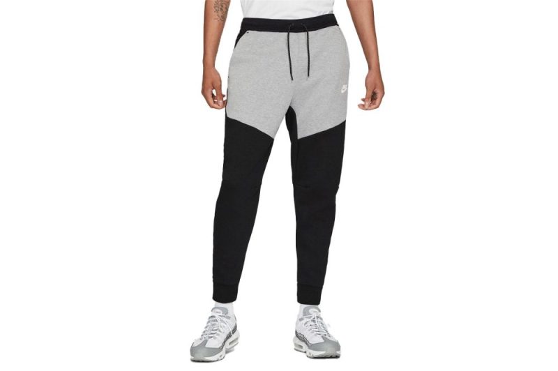 nike nsw tech fleece jogger grau schwarz cu4495 016 01