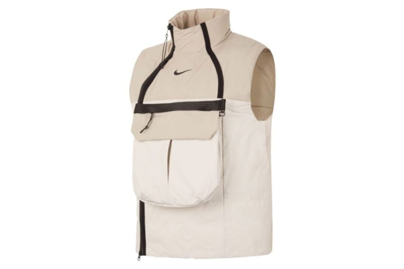 nike nsw tech pack synthetic fill vest beige cu3766 072