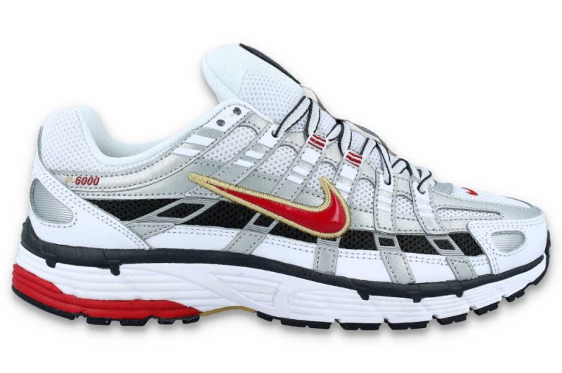 nike p 6000 w weiss rot bv1021 101 1